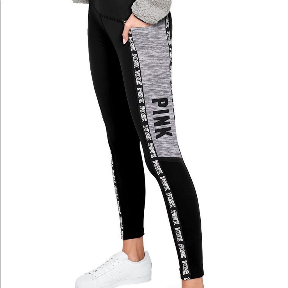 PINK Fleece-Lined Leggings